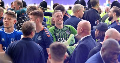 Jordan Pickford stance on Everton future as Manchester United and Tottenham interest grows