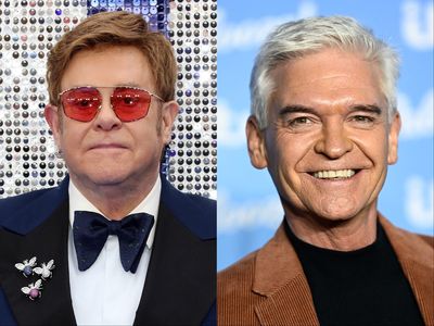 Elton John says Phillip Schofield affair furore has been ‘totally homophobic’