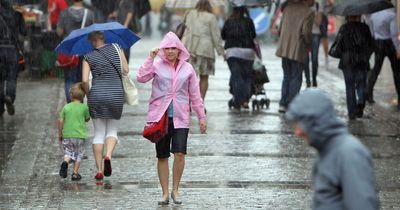 Met Office issues yellow weather warning for 'heavy rain and thunderstorms' for parts of Wales