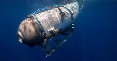 Missing sub above Titanic wreck at last ping before comms lost with five onboard