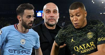 Pep Guardiola delivers Kylian Mbappe transfer response as PSG eye Bernardo Silva deal