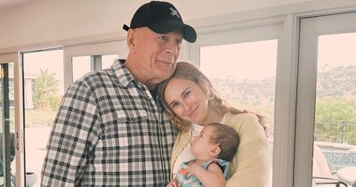Bruce Willis seen with his granddaughter for the first time amid dementia battle