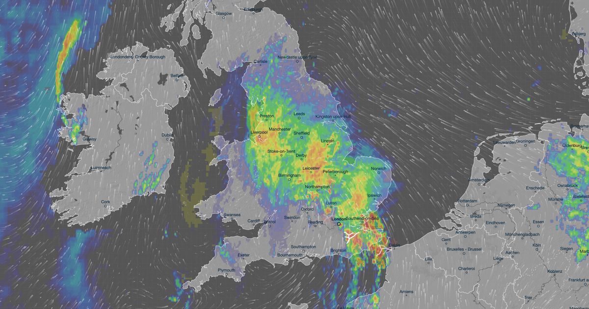 New Met Office Thunderstorm Warnings As 32 UK Areas…