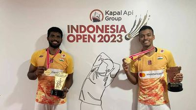 Shuttlers Chirag-Satwik rise to career-high world No. 3 in men's doubles