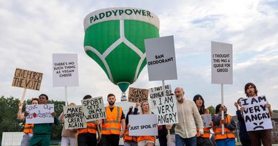 Paddy Power suggests removing protestors from sports events - in hot air balloon