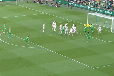 Watch as Celtic winger Mikey Johnston scores first international goal for Ireland