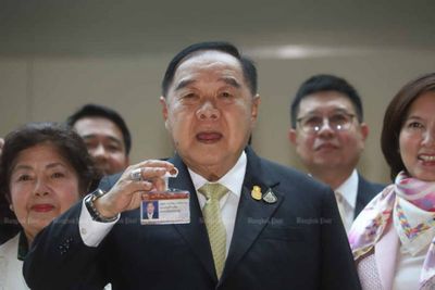 Prawit reports in as new MP