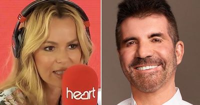 Amanda Holden surprises daughter's school with Simon Cowell appearance for school bake sale