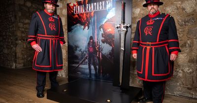 Sword from Final Fantasy XVI is being held in the Tower of London