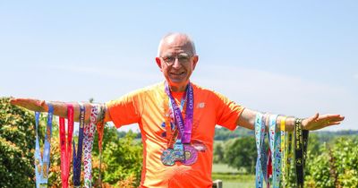 Pensioner named oldest Brit to complete 100 marathons despite doctors warning not to run