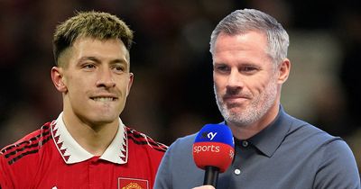 Jamie Carragher issued blunt response to Lisandro Martinez queries by ex-Man Utd ace
