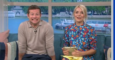This Morning viewers say 'poor Holly' after Gino D'Acampo leaves her and Dermot O'Leary squirming with 'news' quizzing live on air