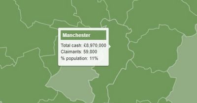 Mapped: The number of DWP £150 disability cost of living payments made where you live