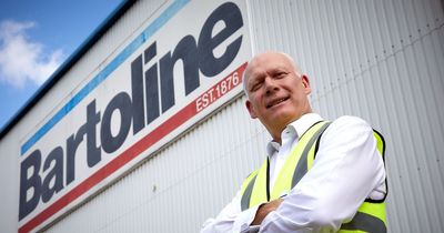 East Yorkshire manufacturer Bartoline decorated with golden environmental status