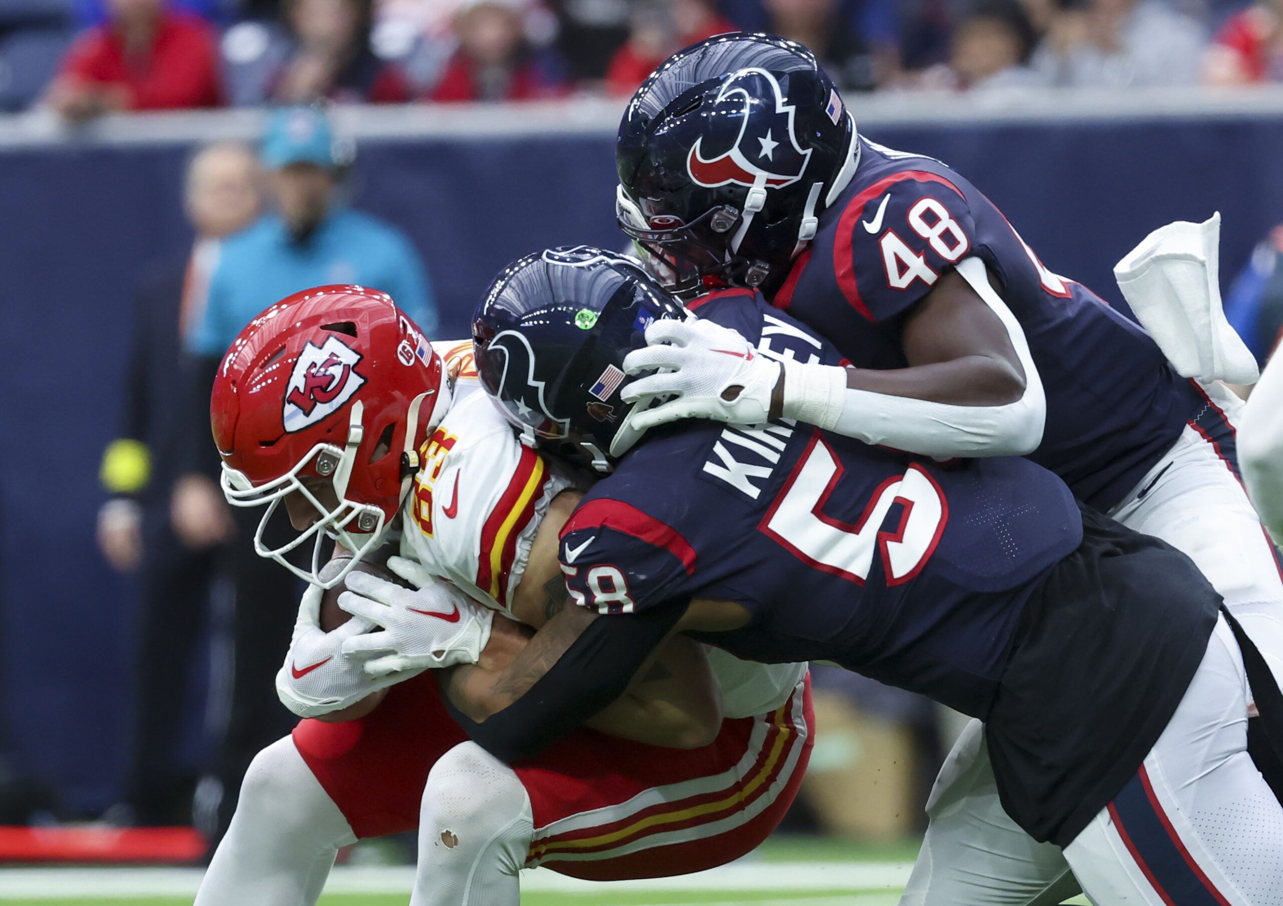 Christian Harris' 'God-given ability' excites Texans' DeMeco Ryans