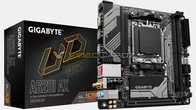 Gigabyte Preps AMD A620 Mini-ITX Motherboard