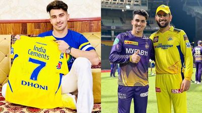 'Thanks MS Dhoni Sir': Afghanistan's Rahmanullah Gurbaz gets signed jersey from Chennai Super Kings captain