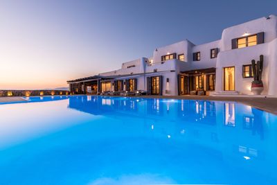 A-list hairdresser Charles Worthington’s $55 million Mykonos villa could soon become the most expensive ever sold on the Greek island. Take a look inside