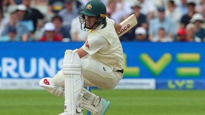 Australia needs 98 more runs to win Ashes opener after reaching 183-5 at tea