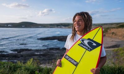 ‘I’d like to see more black surfers’: the UK student turning the tide on diversity in surfing
