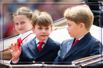 Princess Charlotte 'tells on' Prince George for doing this gross thing during King Charle's birthday parade, lip reader reveals