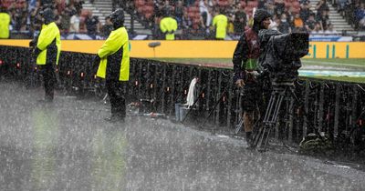 Scotland vs Georgia SUSPENDED as torrential Hampden downpour causes referee to act after Callum McGregor goal