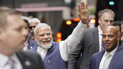 PM Modi in U.S. | Narendra Modi arrives in New York; to lead Yoga Day at United Nations