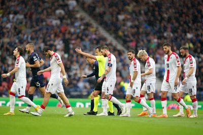 Georgia players 'refused to return to pitch' after Scotland match suspended