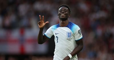 Bukayo Saka cements his spot as fierce competition for England places hots up before Euros