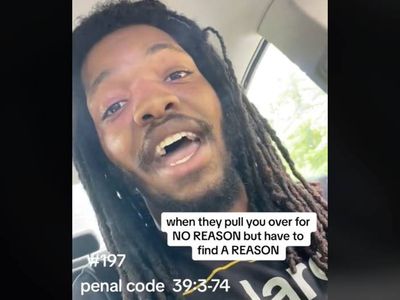 Black man films police pulling him over for his air freshener