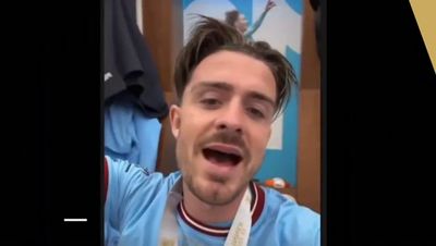 Jack Grealish ‘a bit hungover’ on England duty after ‘best weekend of my life’ celebrating Man City Treble win