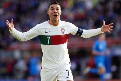 Cristiano Ronaldo snatches last-gasp winner for Portugal on landmark appearance