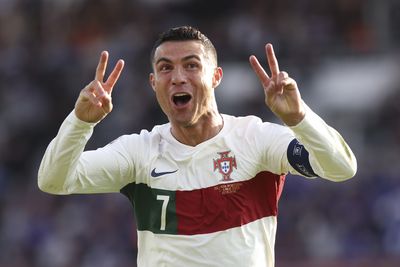 Cristiano Ronaldo scores winner in record 200th game for Portugal