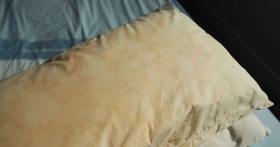 65p item lifts yellow stains and make pillows look good as new