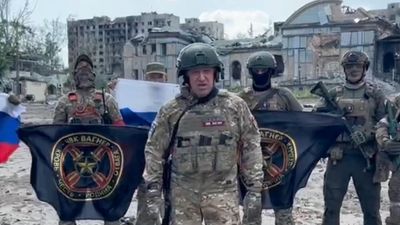 Russia’s Wagner mercenary chief says Moscow ‘misleading Russians’ over Ukraine offensive