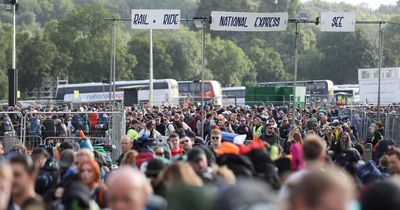 Glastonbury traffic builds as people queue for 15 HOURS to get into site