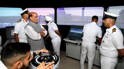 Defence Minister Rajnath Singh inaugurates Integrated Simulator Complex at Southern Naval Command