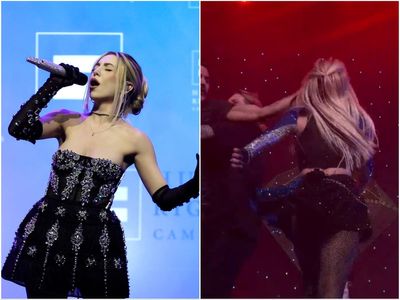 Ava Max responds after getting slapped by stage invader at show: ‘He scratched the inside of my eye’
