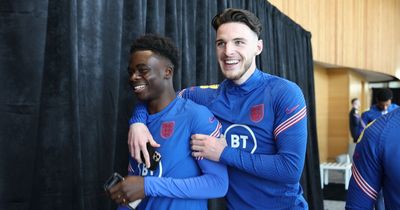 Declan Rice sends Bukayo Saka one-word message amid Arsenal transfer decision