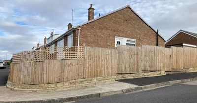 Neighbour's £800 fence 'changes the whole feel of a very pleasant and friendly estate'