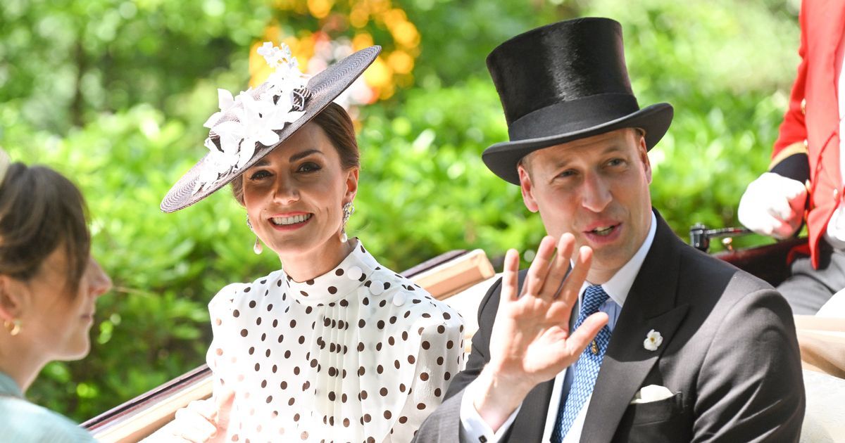 0 Royals Arrive For Day 4 Of Ascot Races 