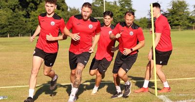 Stirling Albion squad put through paces for pre-season training as League One prep begins