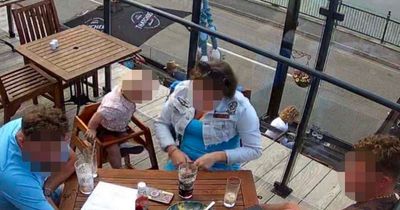 Family which 'did a runner' from restaurant 'have struck before'