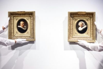 ‘Lost’ Rembrandt portraits to be sold