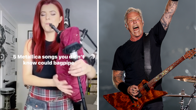 Metallica just smoothly shut down a fan attempting to dunk on a bagpipe cover of their songs: "This guy doesn't speak on our behalf"