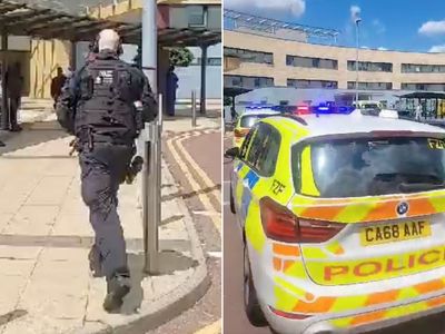 London hospital ward in ‘lockdown’ as armed police race to ‘stabbing’
