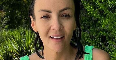Martine McCutcheon shows off weight loss in high-cut swimsuit as she holidays in Italy