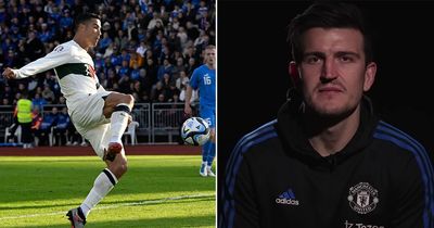 Harry Maguire sends surprise message to Cristiano Ronaldo after Man Utd feud