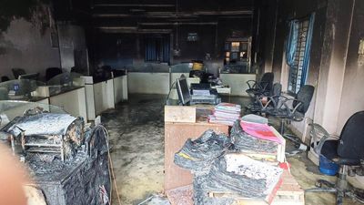 Frustrated over denial of house under LIFE Mission, man sets panchayat office on fire