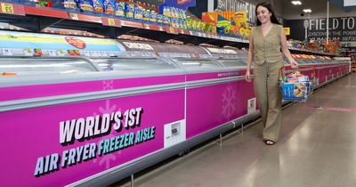 Iceland trials first aisle dedicated to food you can cook in air fryers - including Greggs sausage rolls